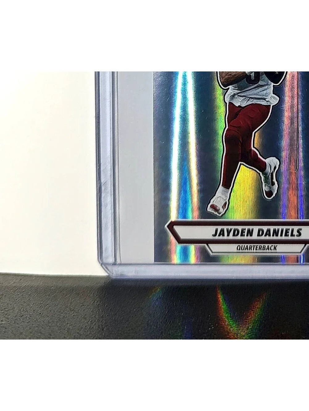 Jayden Daniels 2025 Panini NFL #343 Foil Sticker Commanders